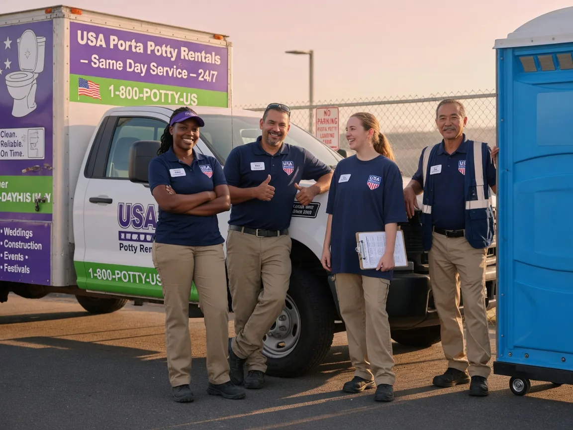 Porta Potty Rental company in Moss Landing, CA